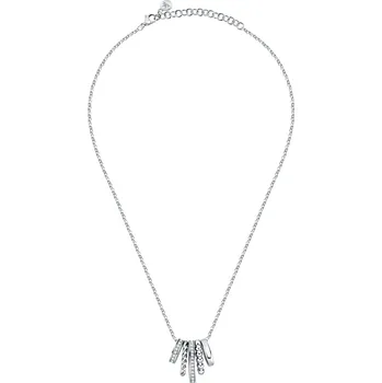 Náhrdelník Morellato Moderní ocelový náhrdelník Insieme SAKM75 (řetízek, přívěsek) + 2 měsíce na vrácení zboží