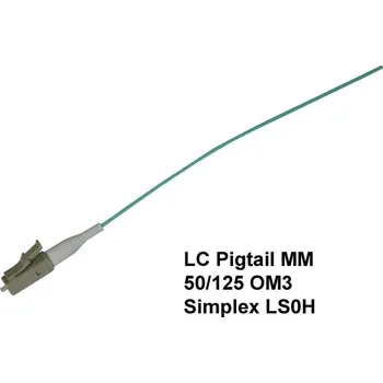 Síťový kabel OEM Pigtail Fiber Optic LC 50/125MM,1m,0,9mm OM3 2121