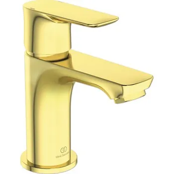 Vodovodní baterie Umyvadlová baterie páková Ideal Standard Connect Air zlatá A7018A2