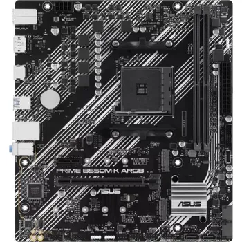 Základní deska ASUS MB Sc AM4 PRIME B550M-K ARGB, AMD B550, 2xDDR4, 1xHDMI, 1xDP, mATX 90MB1GC0-M0EAY0