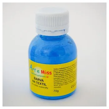 Speciální výtvarná barva ARTEMISS Barva na textil 70g, bílá