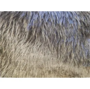 Kožešina, krátký vlas, hnědá, látky, metráž