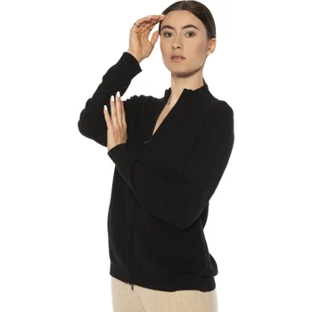 Dámský svetr Duuree.cz Kašmírový Svetr Barbara Barva: Černá, Velikost: M