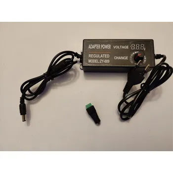 Příslušenství k autodráze Regulovaný digitální zdroj - napáječ, adaptér, trafo nejen pro autodráhu ITES zdroj 12V/5000mA