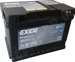 Exide Premium EA612 61Ah 12V 600A