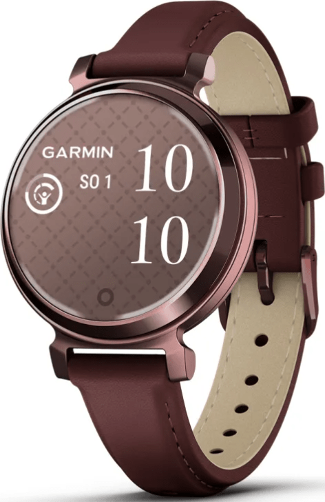 Garmin Lily 2 Classic Dark Bronze / Mulberry Leather Band 010-02839-03