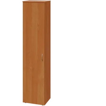 Šatní skříň ENP 5 - 4D kancelářská skříň, 1-dveřová, levá, 1800x400x400, olše jantar