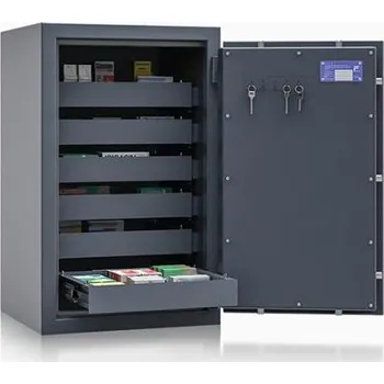 Trezor ISS Trezor Safe4BTM 402105.11 KL, třída I, grafitově šedý