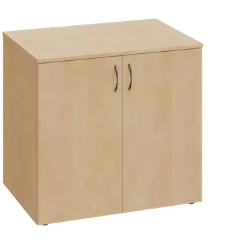 Šatní skříň ENP 26 - 8D kancelářská skříň, 2-dveřová, 750x800x600, bříza světlá