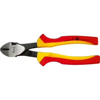 Kleště VDE silové boční štípačky 180mm s vícesl.ruk.FORTIS