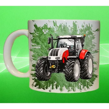 hrnek s traktorem Steyr cvt 6240 II