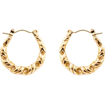 Náušnice franco bene Kroucené náušnice - pozlacené | 1355