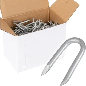 Ohradník VNT electronics s.r.o. Farmářské pozinkované skoby 3,1 × 31 mm - 1 kg, cca 290 ks