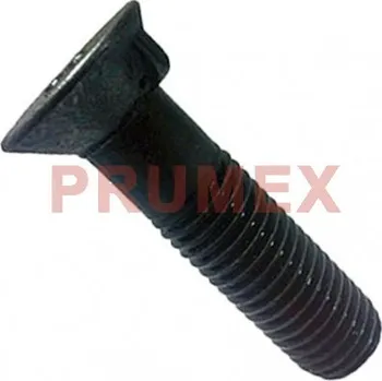 Šroub Šroub se zápustnou hlavou s nosem DIN 604 M20x50 ocel 4.6 bez PÚ