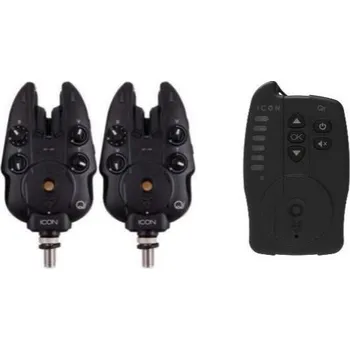 Signalizátor záběru Wolf sada hlásičů ICON Qi 2+1 Qr HUBB (WFIC018) (Vlajková loď řady hlásičů ICON s unikátními funkcemi, které nenajdete u žádného jiného hlásiče na trhu. Sada dvou hlásičů s příposlechem nižší řady Qr HUBB.)