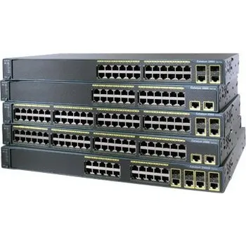 Switch Cisco Catalyst 2960G-48TC - Přepínač - řízený - 44 x 10 100 1000 + 4 x kombinace Gigabit SFP - Lze montovat do rozvaděče - repas