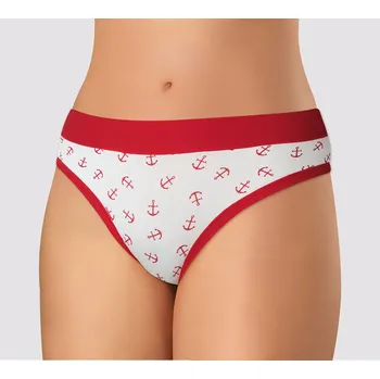 Kalhotky Kalhotky Andrie PS 1005 Barva: bílá s červenou, Velikost: 46/48 (XL)