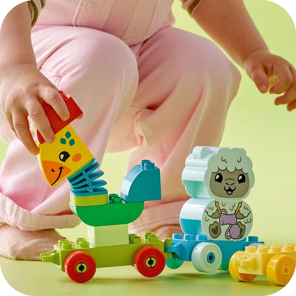 foto Stavebnice LEGO LEGO Duplo 10412 Vláček se zvířátky