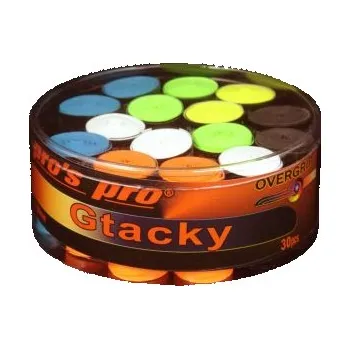 Omotávky Pros Pro G Tacky 30 ks, mix, Barva žlutá 1ks