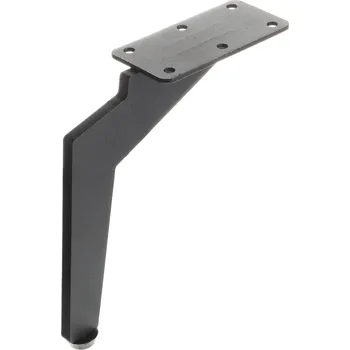 Nábytkové kování Interex design Nábytková nožka TUXO 165 mm / Černá matná 165 mm
