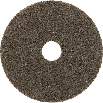 Brusný kotouč Kotouč brusnýový výsek na suchý zip, plsť 125mm, střední zrnitost, červený FORMAT