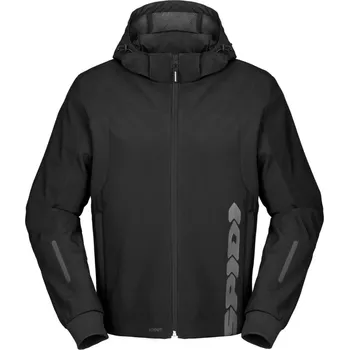 Moto bunda Bunda HOODIE H2OUT, SPIDI (černá/antracit) (Velikost: L)
