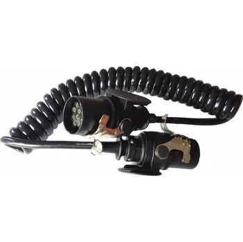 Propojovací spirálový kabel 24V 15 PIN, 3,8m