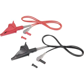 VOLTCRAFT MSL-507 měřicí kabel zástrčka 4 mm krokosvorky 1.00 m černá, červená 1 ks