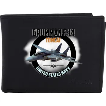 Peněženka STRIKER Kožená peněženka F-14 tomcat