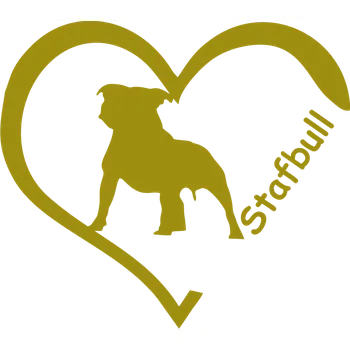 Samolepící dekorace ON-DESIGN Samolepka STAFBULL Barva: zlatá