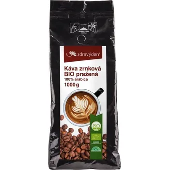 Káva ZdravýDen ZdravýDen® BIO Káva zrnková pražená 1000 g