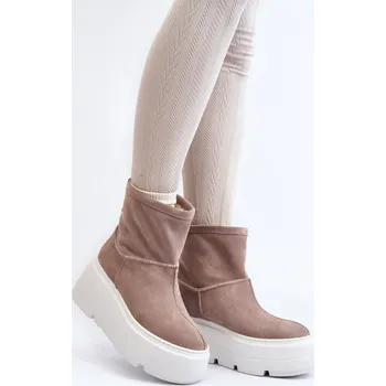 Dámská zimní obuv Boty na klínovém podpatku model 191190 Step in style 36