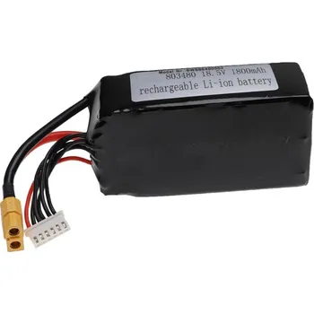 RC náhradní díl P-Y-L-R Baterie pro modely RC 1800mAh 18,5V XT60 zástrčka, Li-Polymer - určena modelářům, rozměry 91 x 36 x 43mm