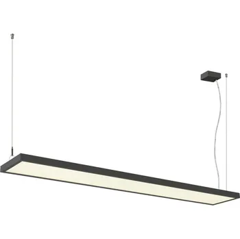 BIG WHITE (SLV) WORKLIGHT PRO 150 závěsné svítidlo, 150 cm, 4000 K, DALI, Touch, černá 1007471