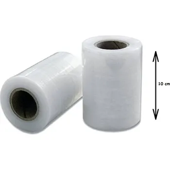 Obalový materiál Stretch folie "Granát" 23my/10cm/150m, transparentní