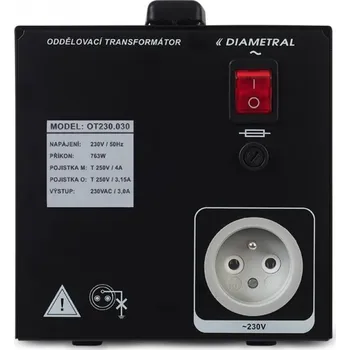 Revizní přístroj OT230.030 - Oddělovací transformátor