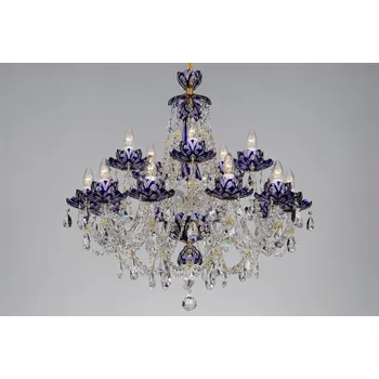 LUCKY GLASS Lustr CH-15 Lotos-blue