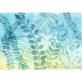 Plakát Plakát, Obraz - Watercolor leaves and branches, Yifei Fang