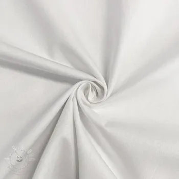 Bavlněný popelín optical white