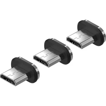 Datový kabel AlzaPower MagCore Plug Micro USB, 3ks
