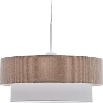 Béžové závěsné světlo Kave Home Bianella 40 cm