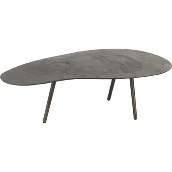 Konferenční stolek Černý kovový konferenční stolek J-line Ashara 119 x 71,5 cm