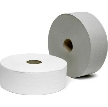 Toaletní papír Toaletní papír Jumbo šedý šíře 19cm 1-vrstvý/6 ks