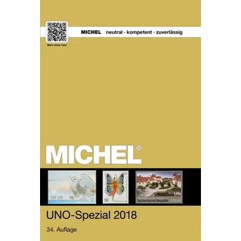 Poštovní známka UNO Spezial 2018 katalog známek
