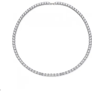 Řetízek Olivie Stříbrný tenisový 50cm/5mm náhrdelník 7293 Ag 925; ≤43 g.