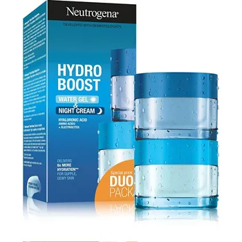 Kosmetická sada Neutrogena Hydro Boost pleťový gel a noční krém 2x 50 ml