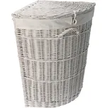 ČistéDřevo PR036 proutěný koš bílý