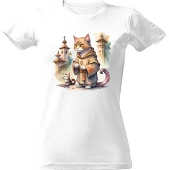 Dámské tričko Tričko s potiskem Malý mnich dámské