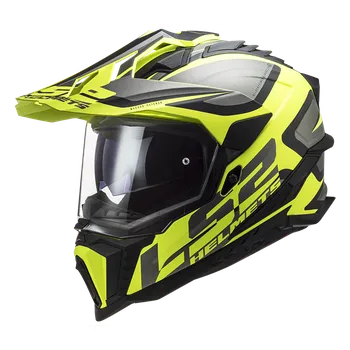 Helma na motorku Enduro helma LS2 MX701 Explorer Alter Matt Black / Yellow - M
