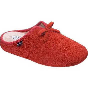 Dámská zdravotní obuv Scholl RACHELE zdravotní dámská domácí obuv barva rezavá červená 41